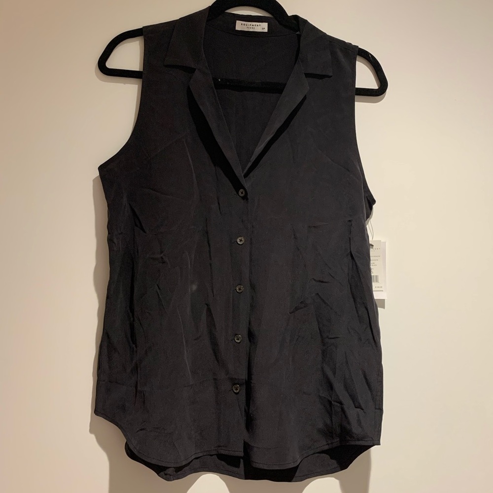 NWT Equipment silk tank